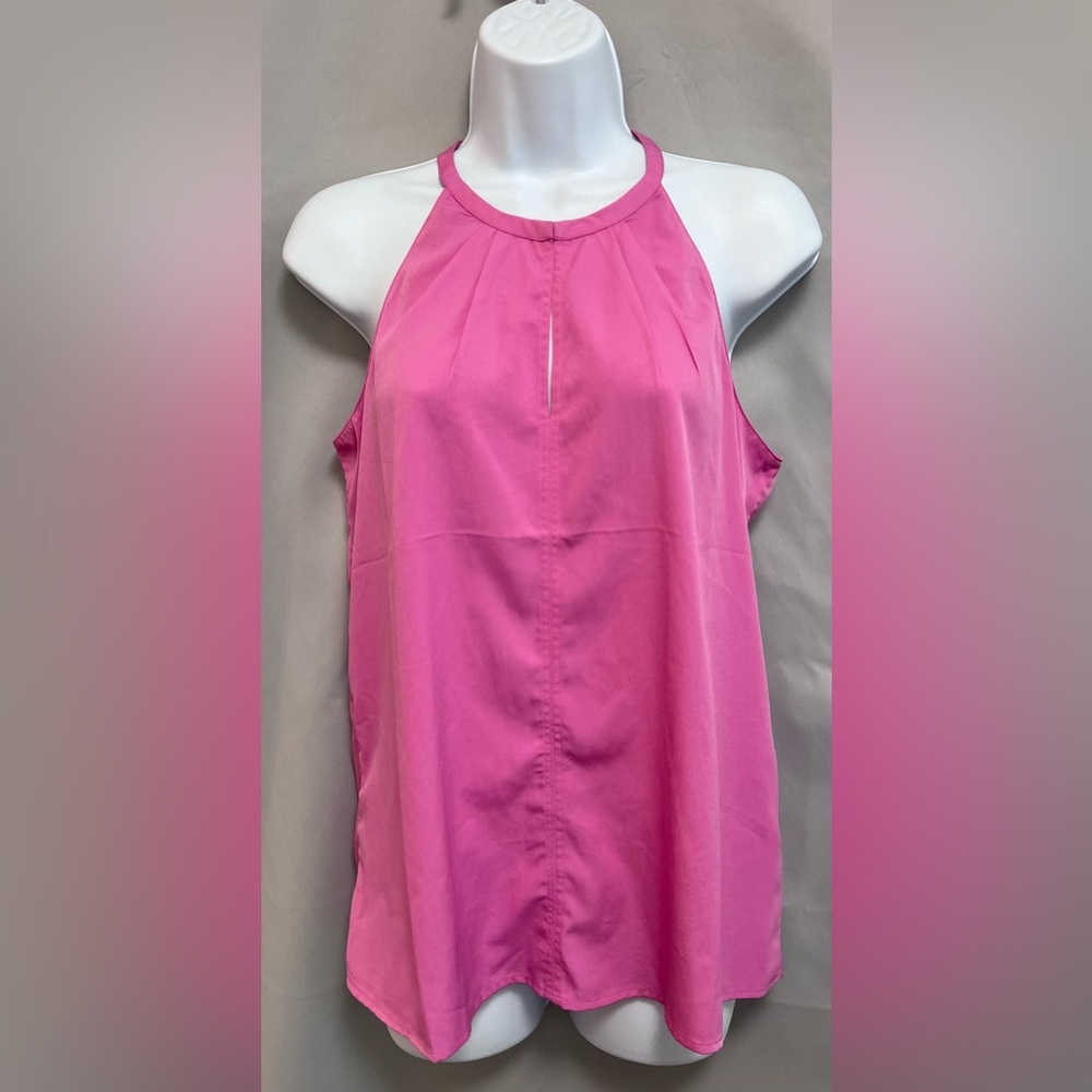 Banana Republic Size XS Womens Polyester Pink Sleeveless‎ Blouse Lightweight NWT